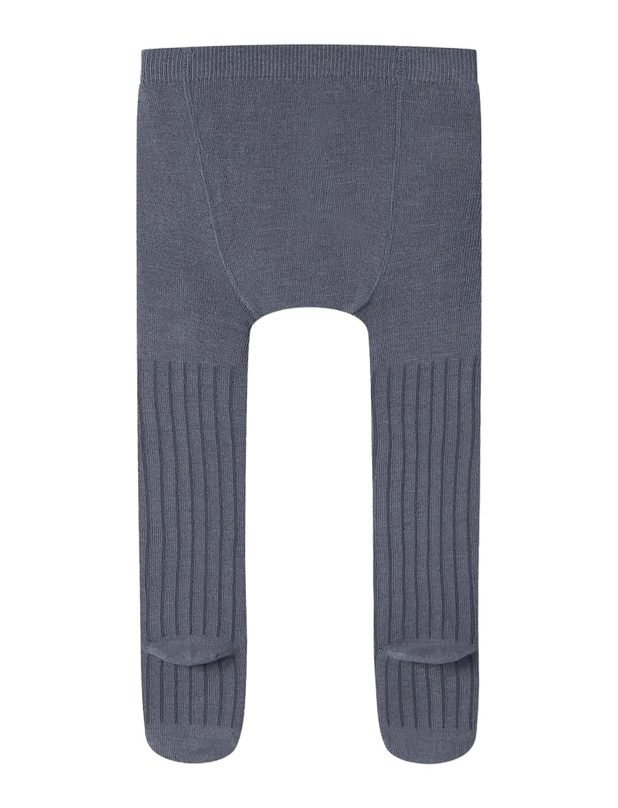 name it - NMMWAKMA WO/BL STRUCTURE PANTYHOSE - strumpfhosen - folkstone gray - 1