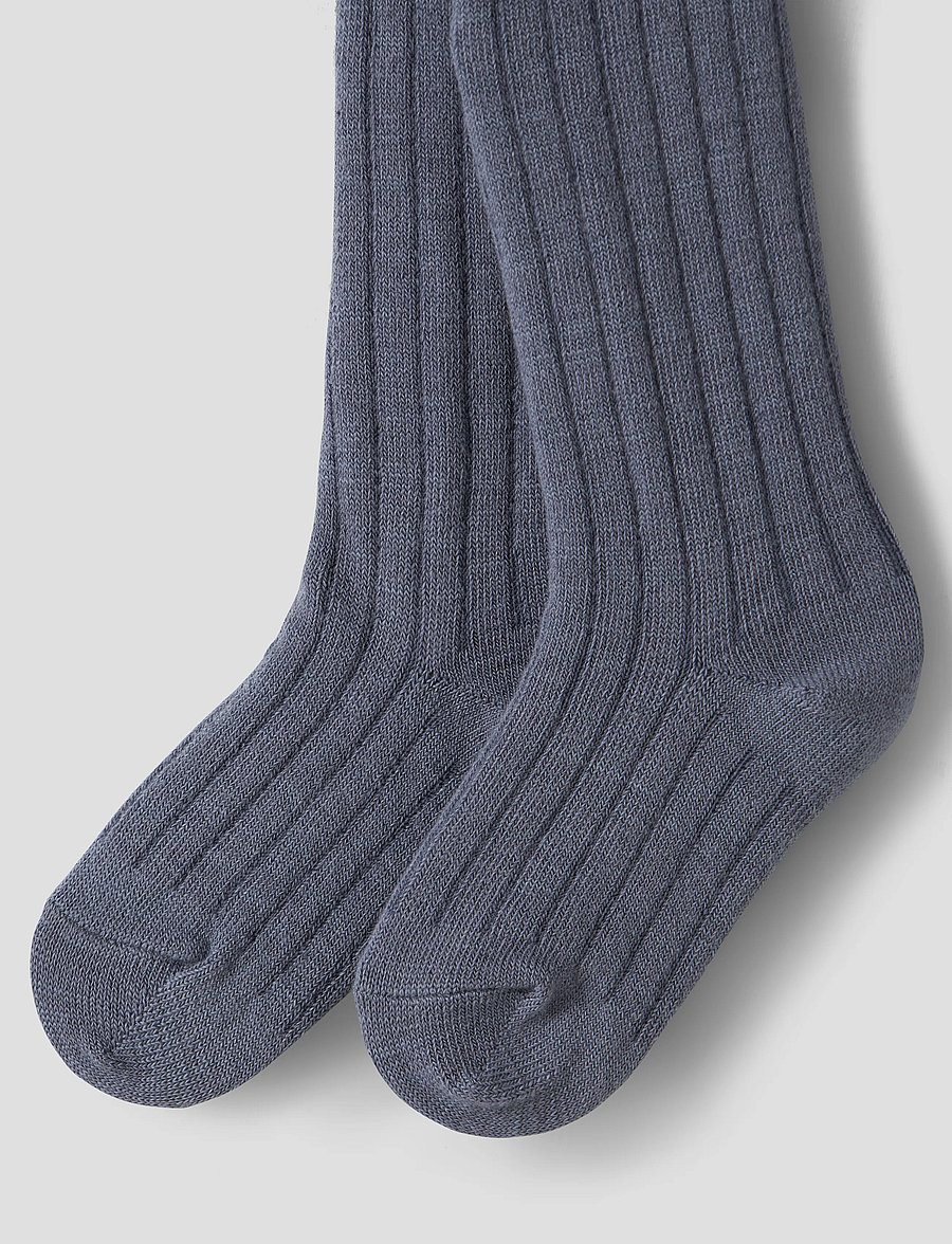 name it - NMMWAKMA WO/BL STRUCTURE PANTYHOSE - strumpfhosen - folkstone gray - 2