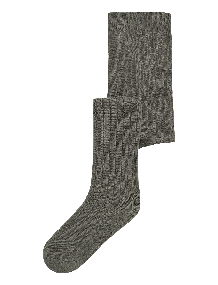 name it - NMMWAKMA WO/BL STRUCTURE PANTYHOSE - sukkpüksid - mulled basil - 0