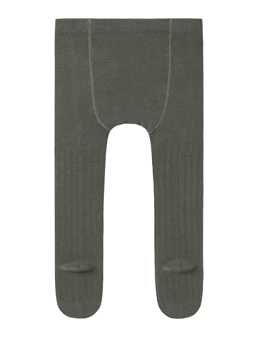 name it - NMMWAKMA WO/BL STRUCTURE PANTYHOSE - sukkpüksid - mulled basil - 1