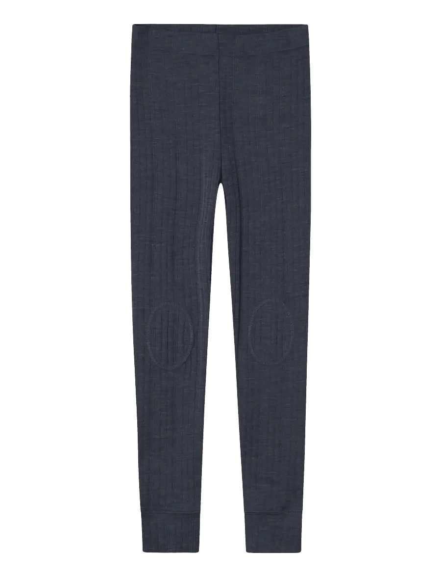 name it - NKMWANG WOOL NEEDLE LONGJOHN SOLID - ombre blue - 0