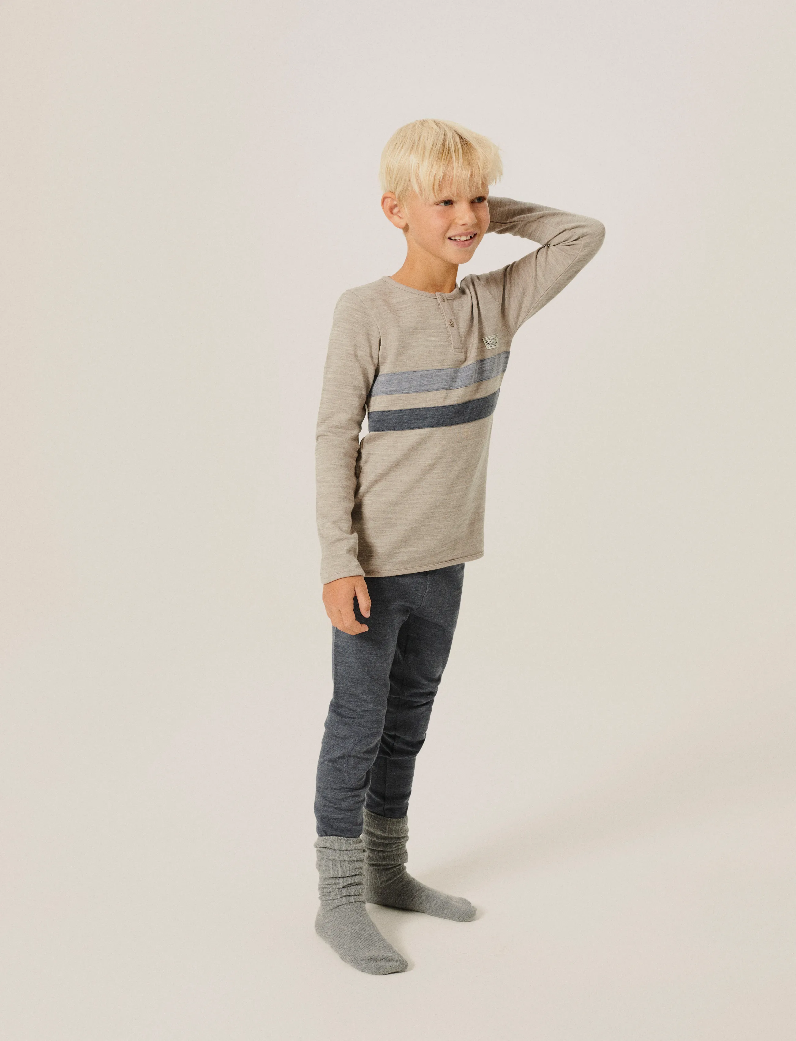 name it - NKMWUPPO WO/CO LONGJOHN - ombre blue - 3