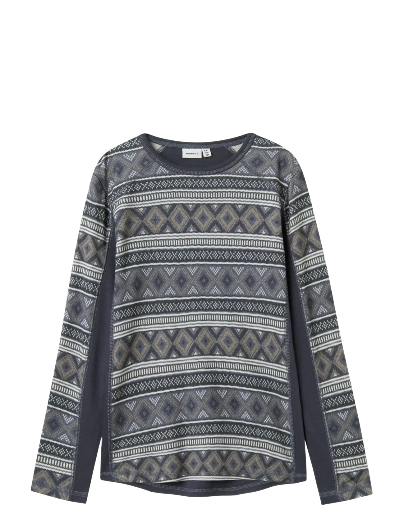 name it - NKMWILLTO WOOL LS TOP - długi rękaw - ombre blue - 1