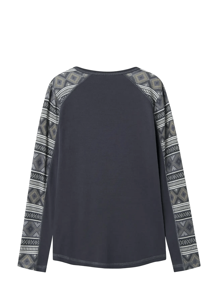 name it - NKMWILLTO WOOL LS TOP - długi rękaw - ombre blue - 2