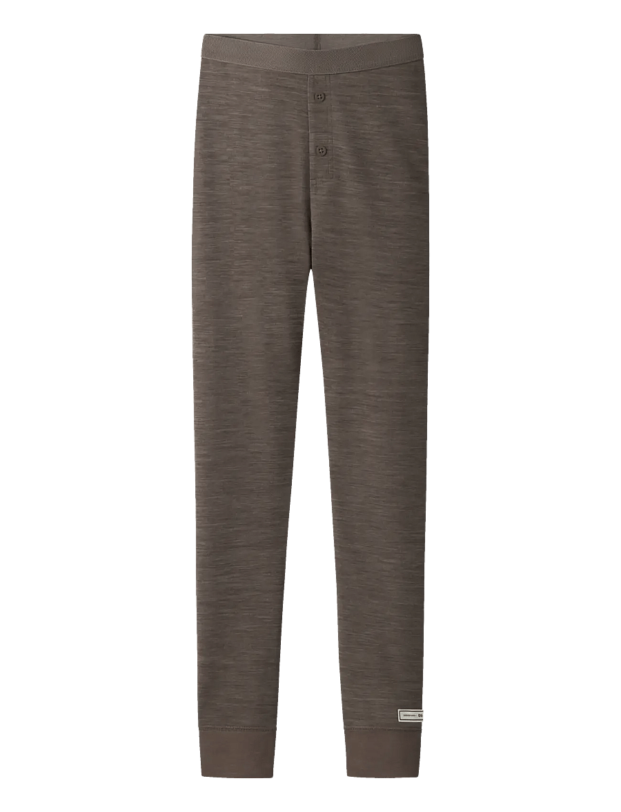 name it - NKMWYLA WO/VI LONGJOHN - funkionsunterwäsche - hosen - morel - 0