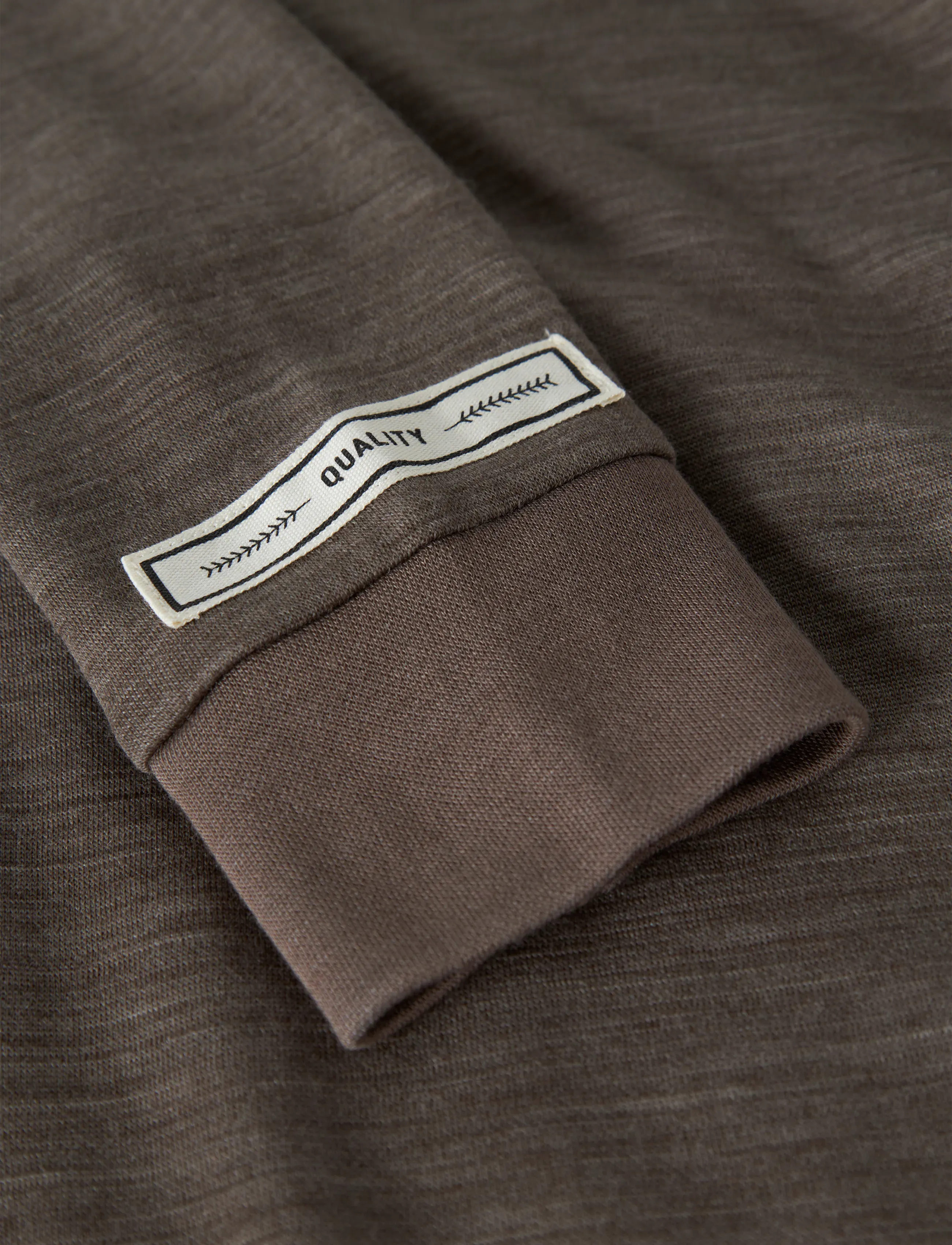 name it - NKMWYLA WO/VI LS TOP - langärmelig - morel - 2