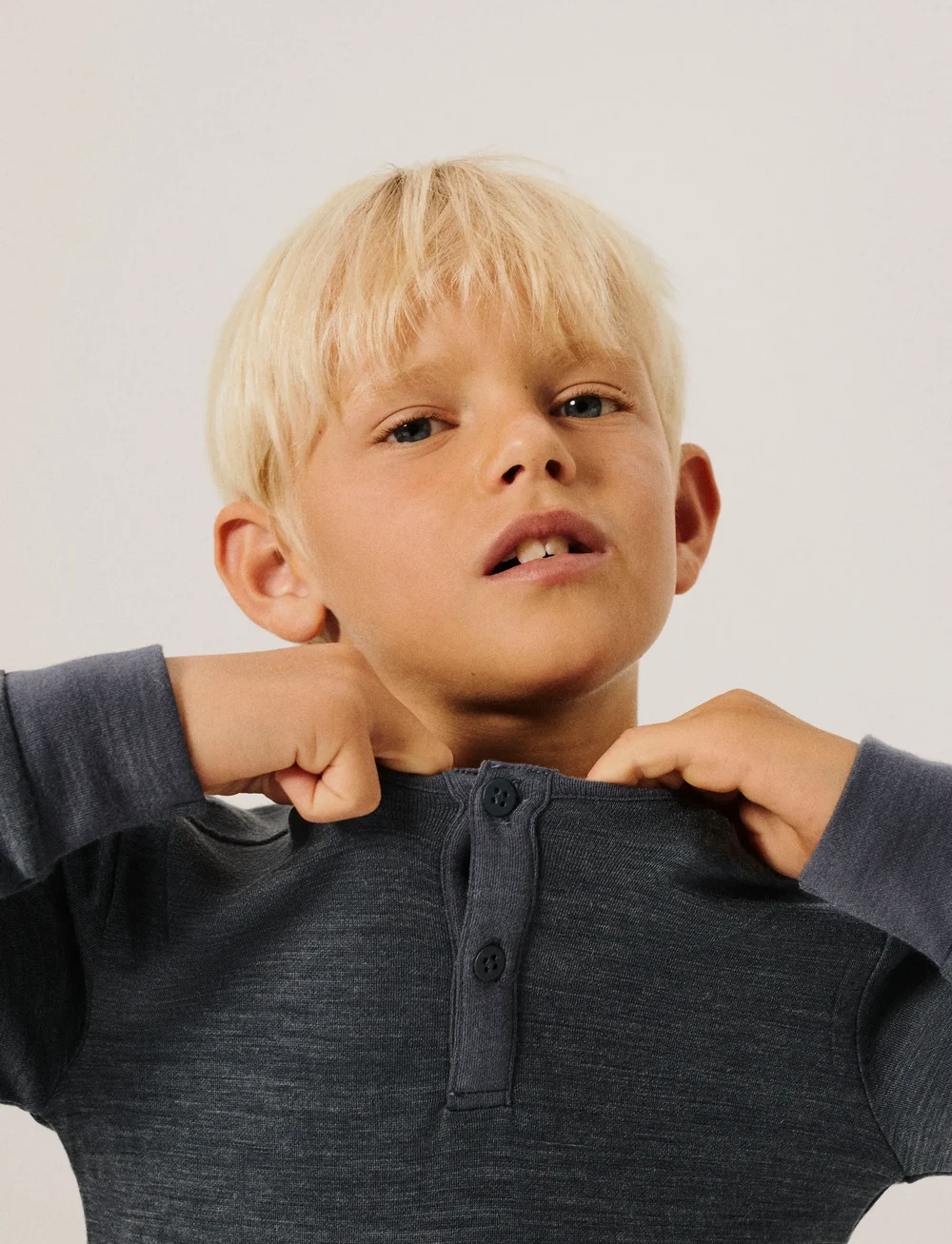 name it - NKMWYLA WO/VI LS TOP - langærmede t-shirts - ombre blue - 3