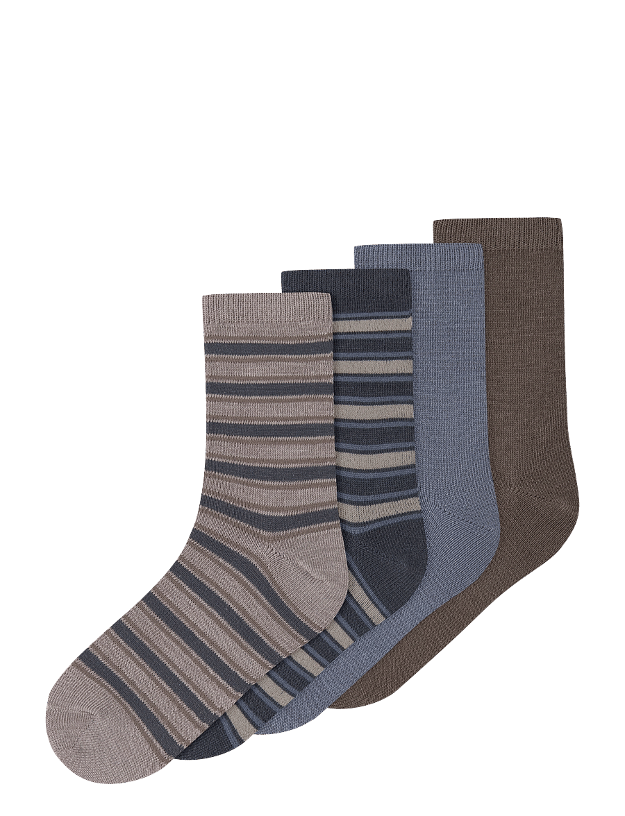 name it - NKMWAK WO/BL 4P SOCK - strümpfe - folkstone gray - 0