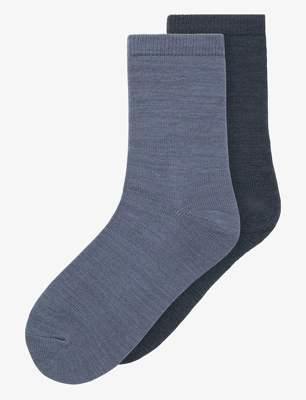 name it - NKMWAK WO/BL 2P SOCK - socks - folkstone gray - 0