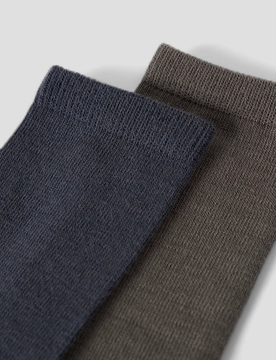name it - NKMWAK WO/BL 2P SOCK - strümpfe - morel - 2
