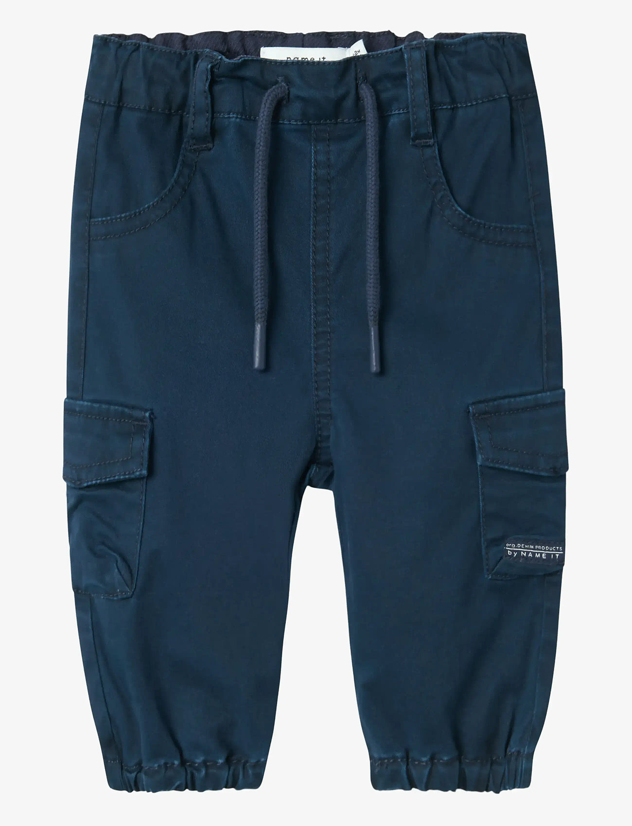 name it - NBMBEN CARGO R TWI PANT 1771-HI NOOS - cargobukser - navy blazer - 1