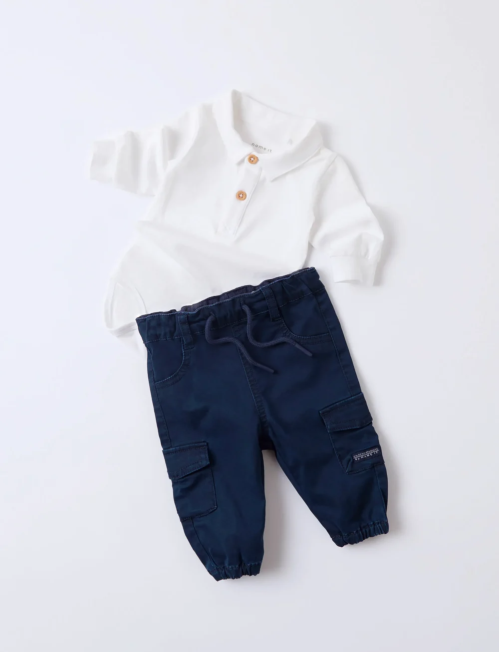 name it - NBMBEN CARGO R TWI PANT 1771-HI NOOS - cargohosen - navy blazer - 3