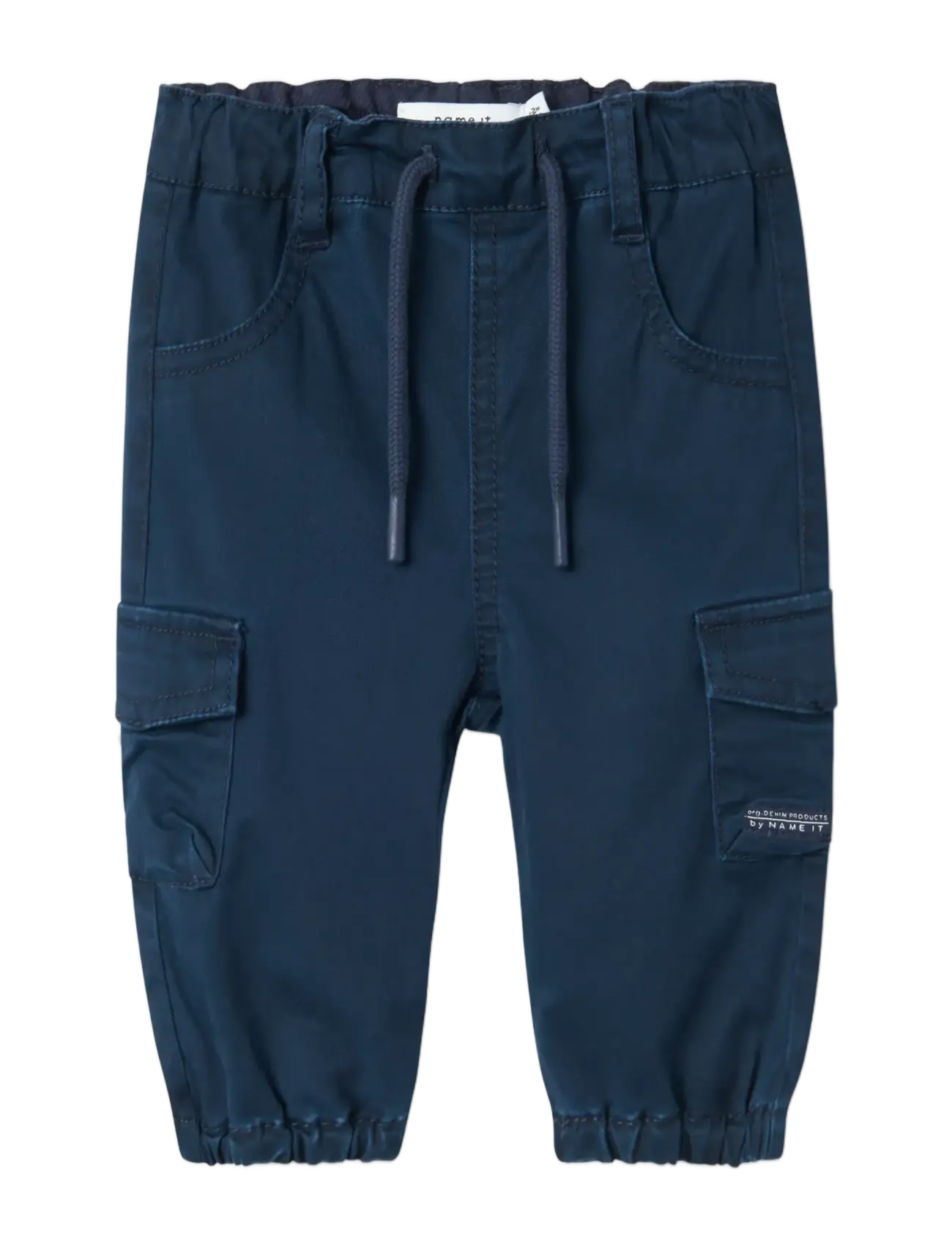 name it - NBMBEN CARGO R TWI PANT 1771-HI NOOS - cargobukser - navy blazer - 4