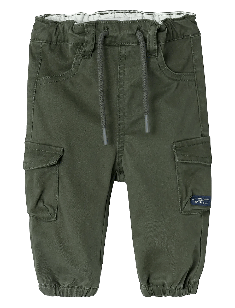name it - NBMBEN CARGO R TWI PANT 1771-HI NOOS - cargobukser - rosin - 1