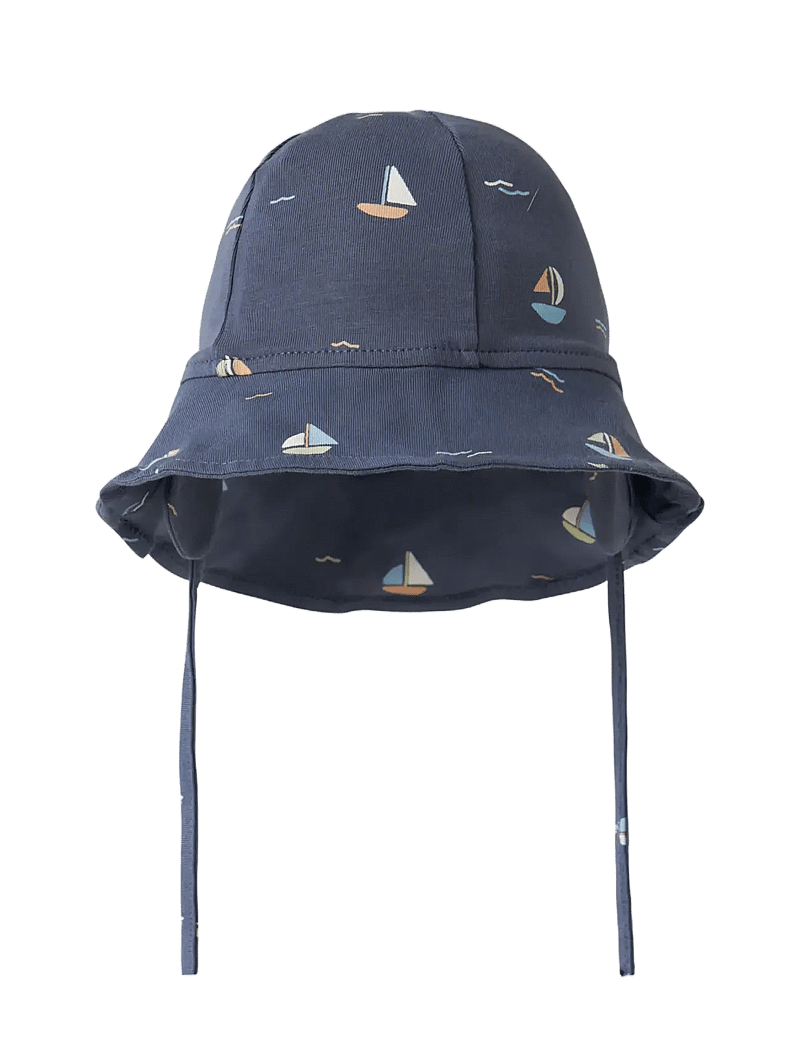 name it - NBMVROELS SUNHAT BOX - solhatte - vintage indigo - 2