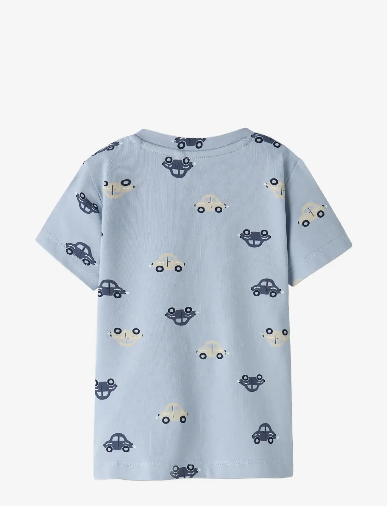 name it - NBMVROELS SS TOP BOX - korte mouwen - blue fog - 1