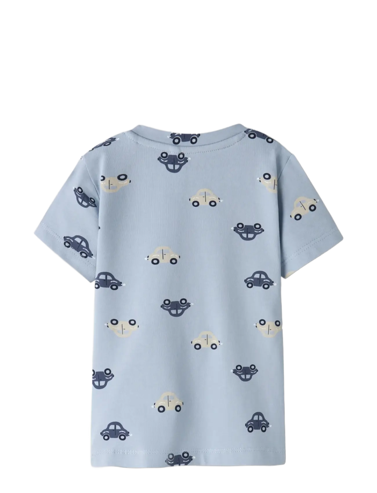 name it - NBMVROELS SS TOP BOX - short-sleeved t-shirts - blue fog - 1