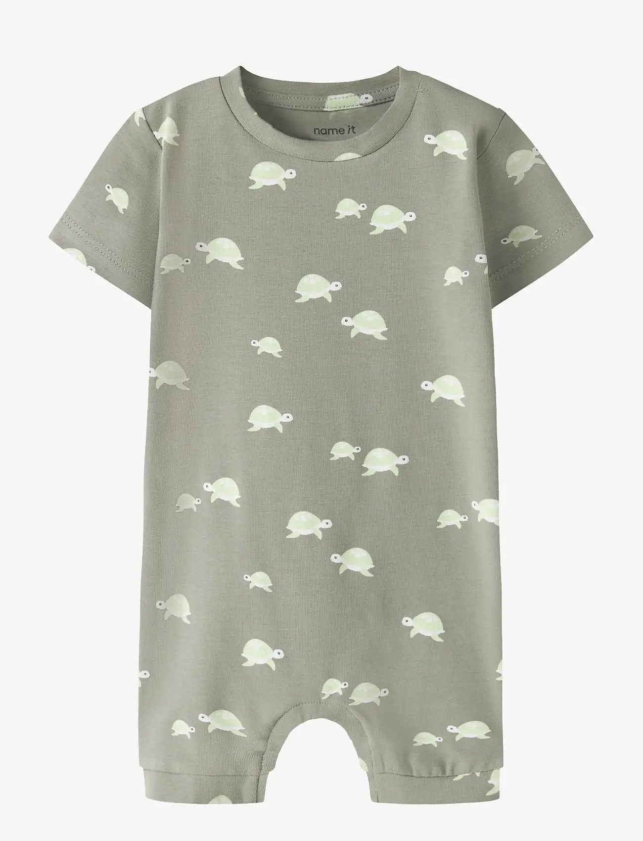 name it - NBMVROELS SUNSUIT BOX - kortærmede heldragter - shadow - 0