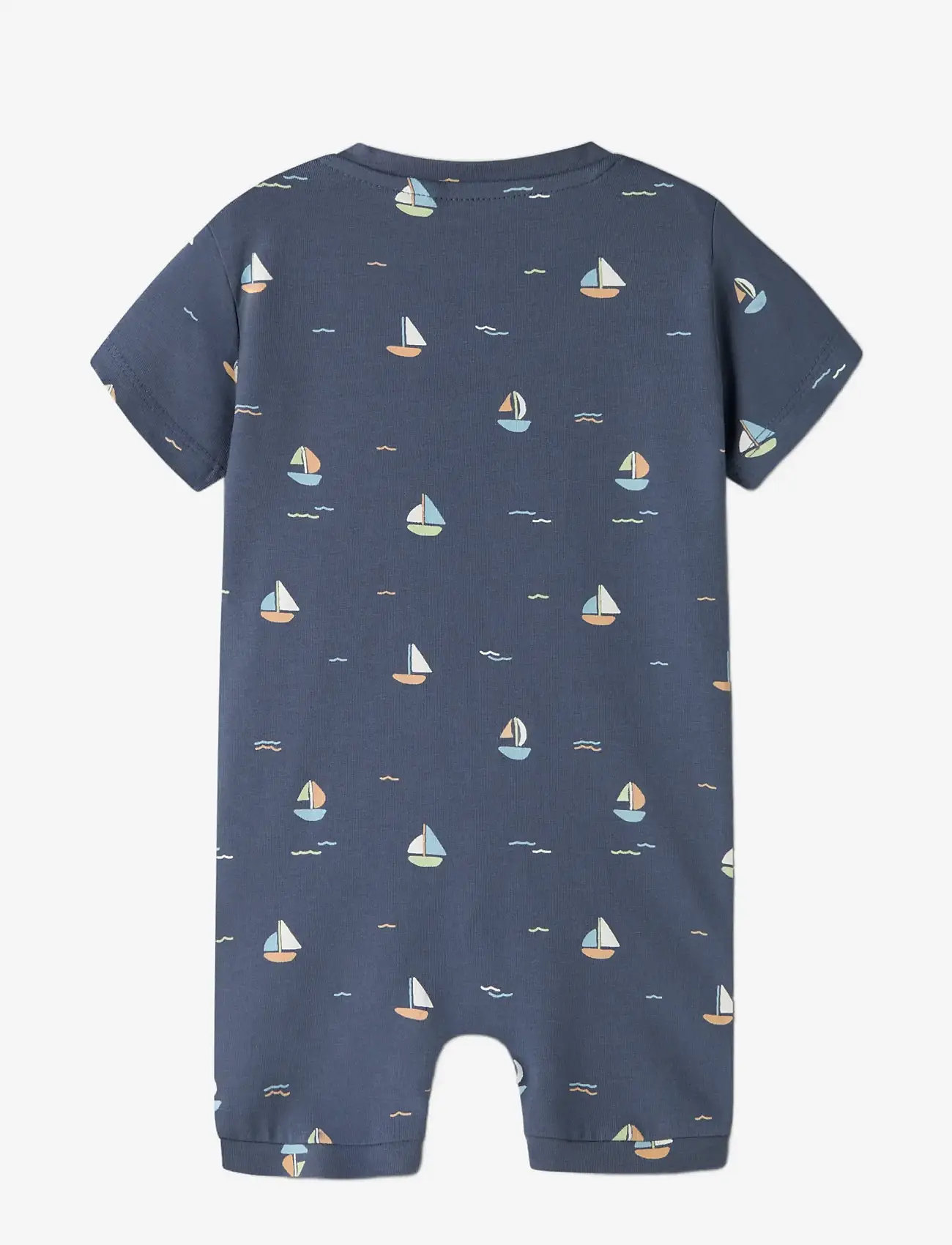 name it - NBMVROELS SUNSUIT BOX - kortærmede heldragter - vintage indigo - 2