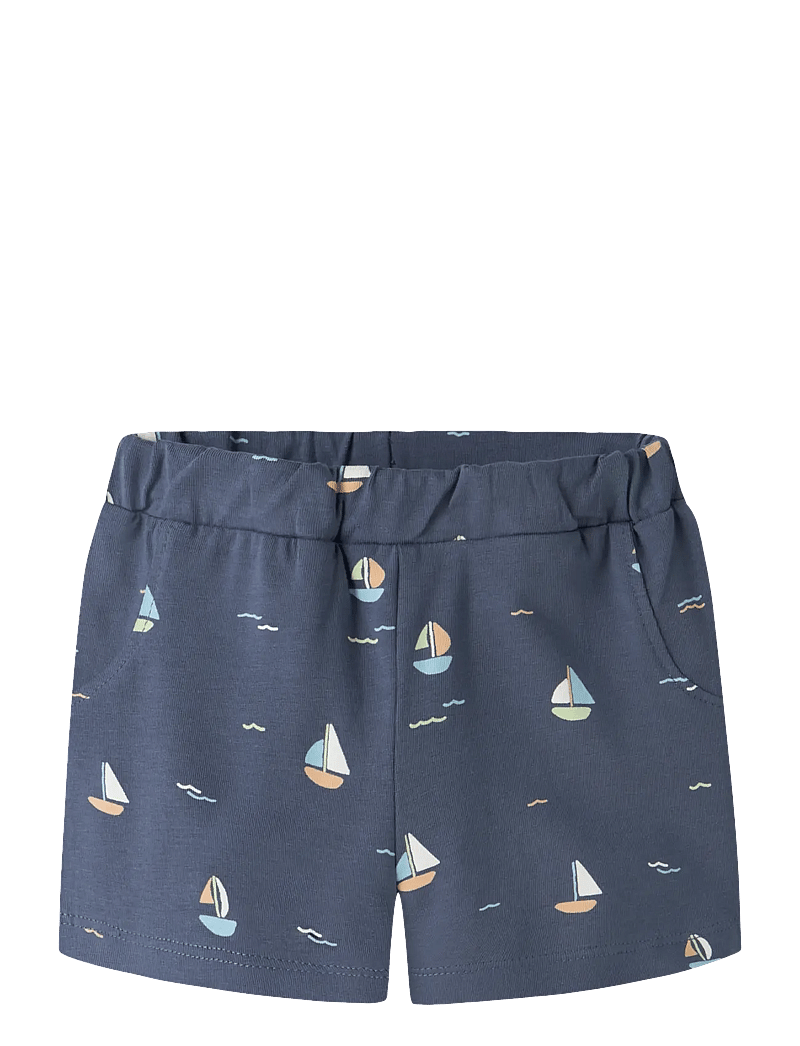 name it - NBMVROELS SHORTS BOX - lühikesed vabaajapüksid - vintage indigo - 0