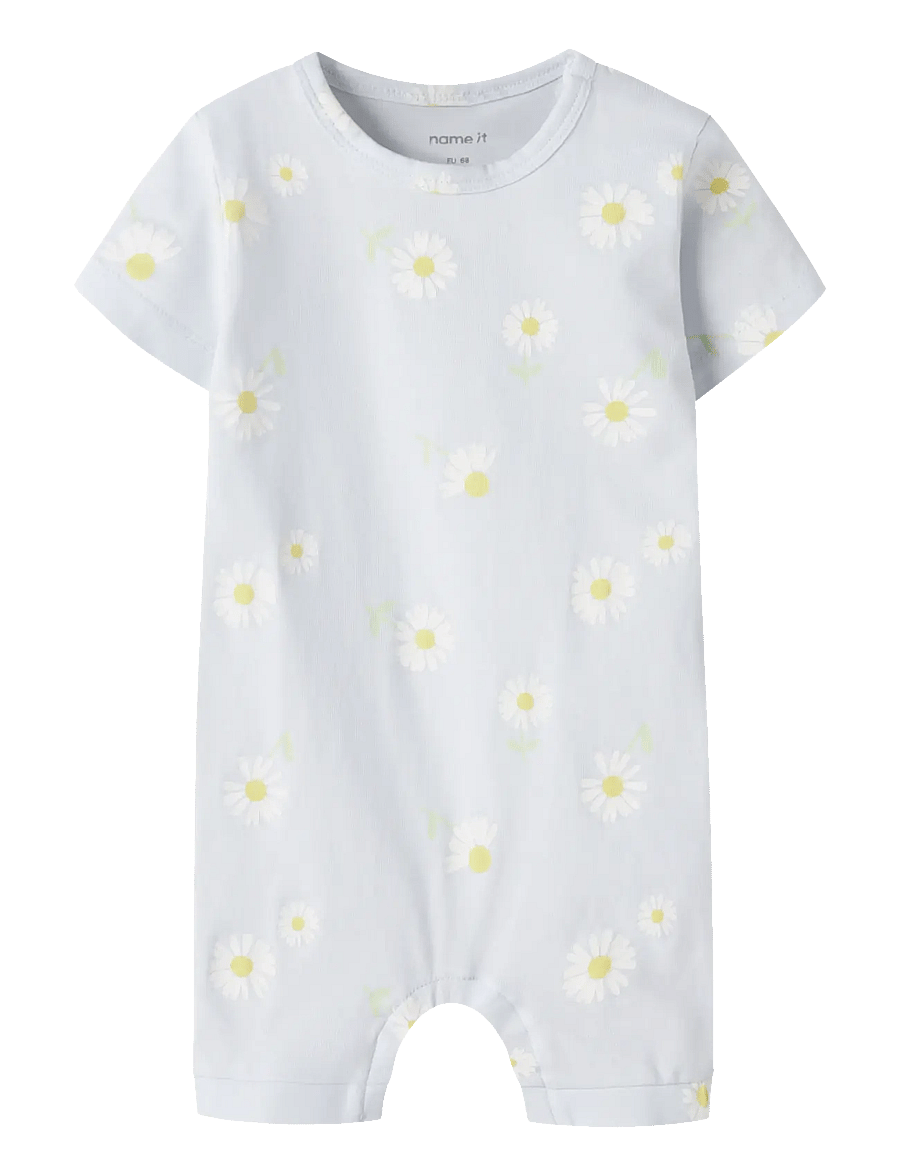 name it - NBFVANDORA SUNSUIT BOX - kortärmade bodysuits - ancient water - 1