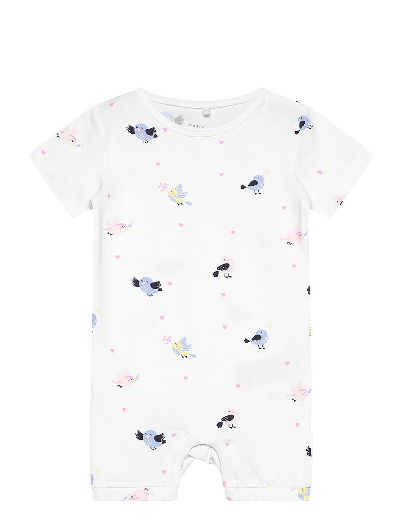 name it - NBFVANDORA SUNSUIT BOX - kortærmede heldragter - bright white - 0