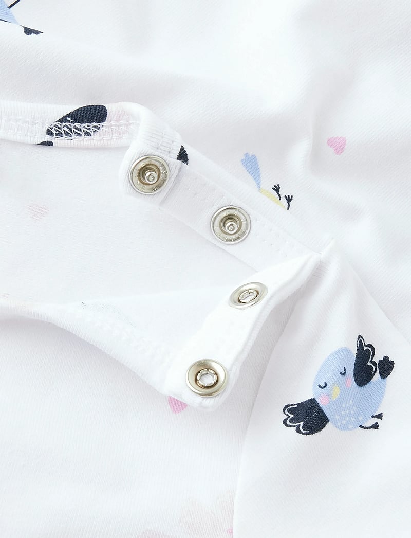 name it - NBFVANDORA SUNSUIT BOX - kortærmede heldragter - bright white - 2