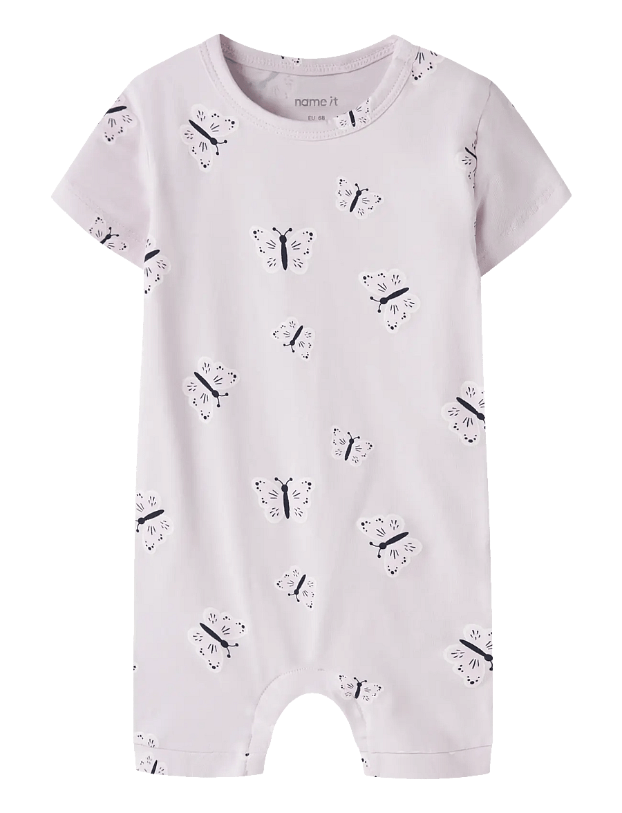 name it - NBFVANDORA SUNSUIT BOX - kurzärmelig - lavender fog - 1