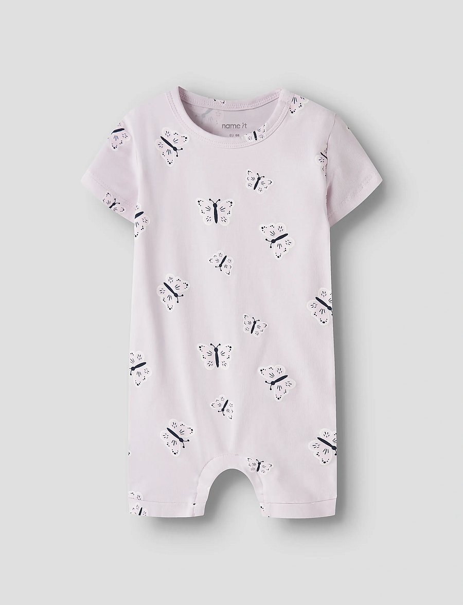 name it - NBFVANDORA SUNSUIT BOX - kurzärmelig - lavender fog - 0