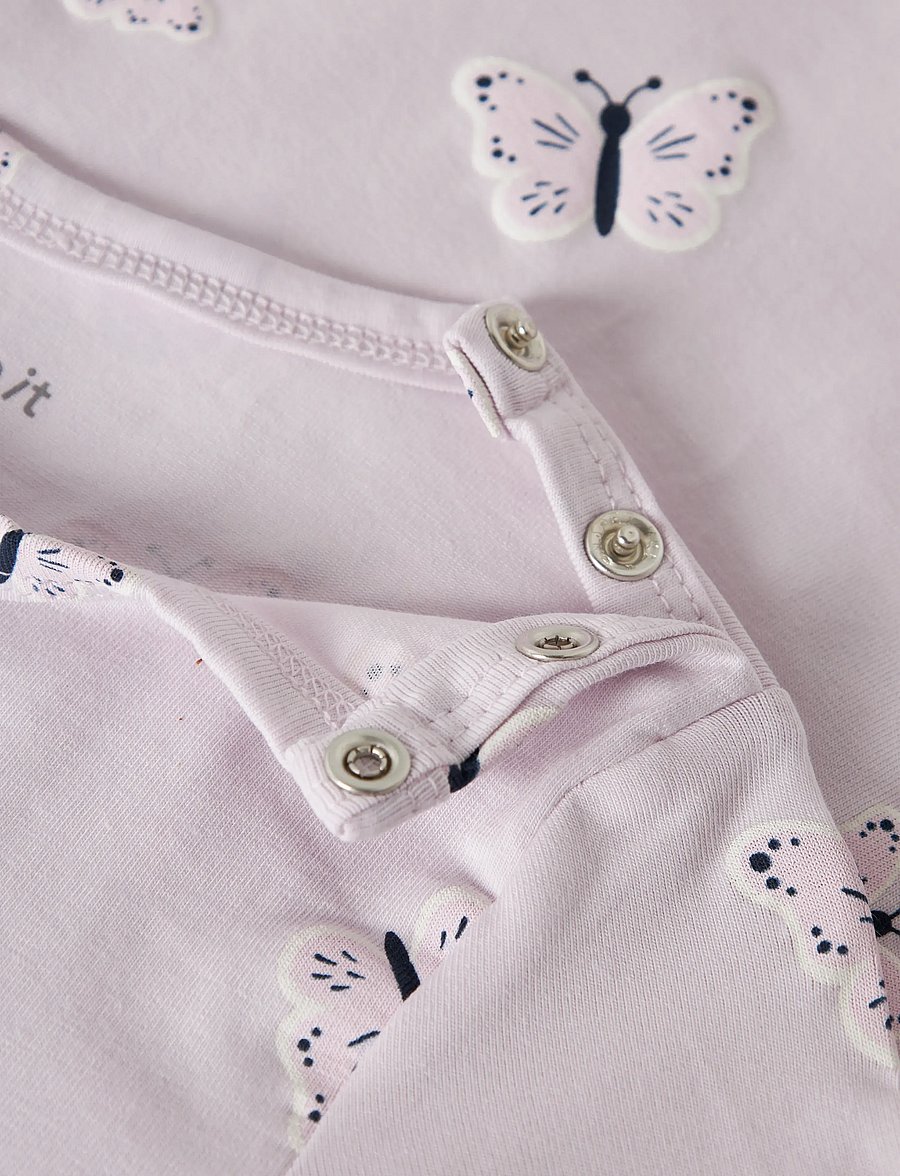 name it - NBFVANDORA SUNSUIT BOX - kurzärmelig - lavender fog - 3