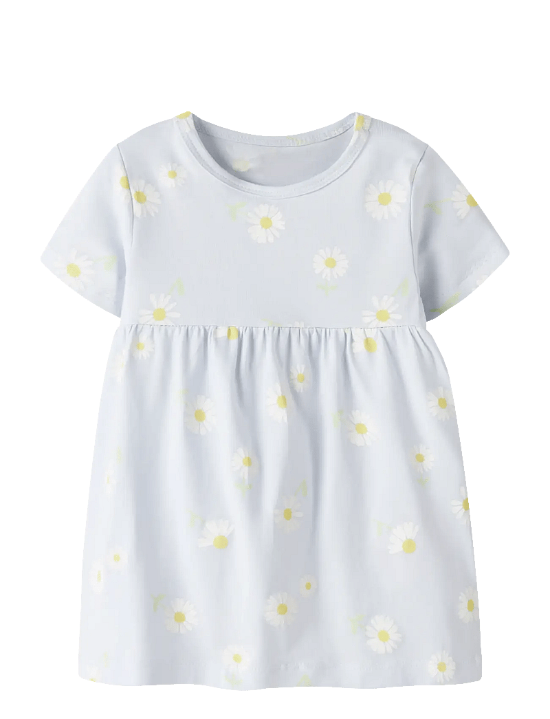 name it - NBFVANDORA SS DRESS BOX - kortærmede babykjoler - ancient water - 1
