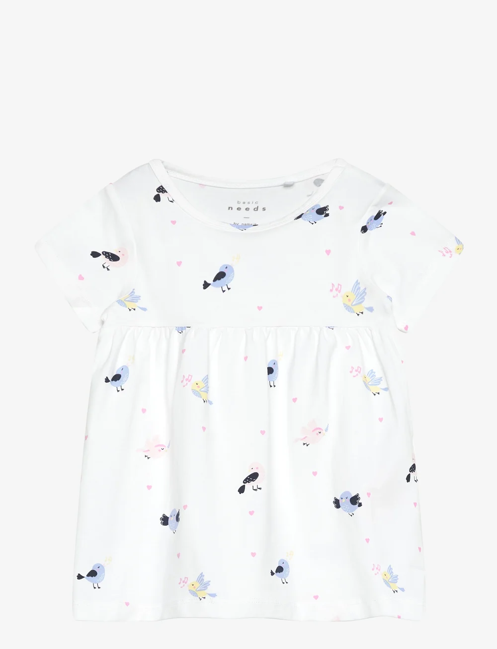 name it - NBFVANDORA SS DRESS BOX - kurzärmelige babykleider - bright white - 0