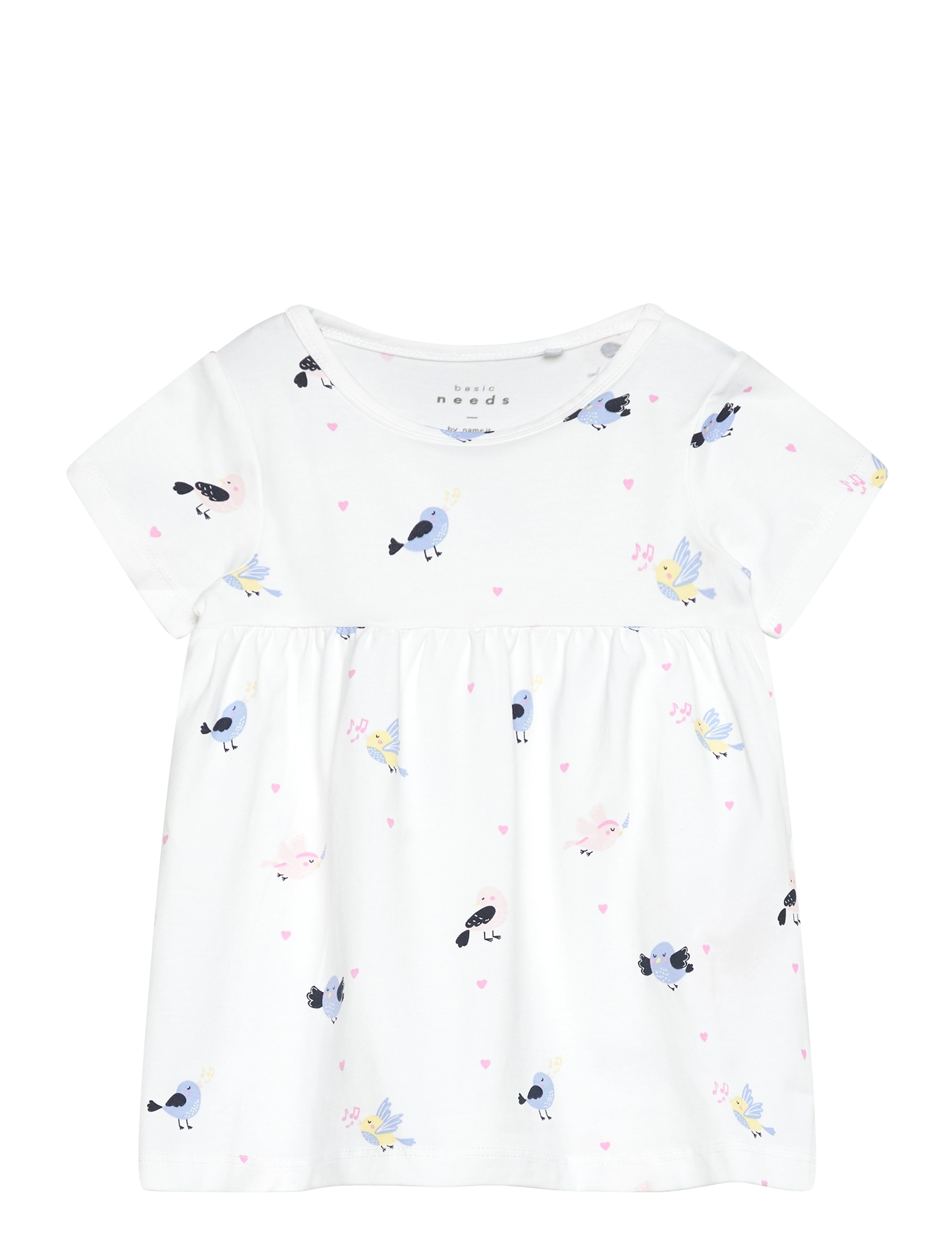 name it NBFVANDORA SS DRESS BOX - Kläder - BRIGHT WHITE / white