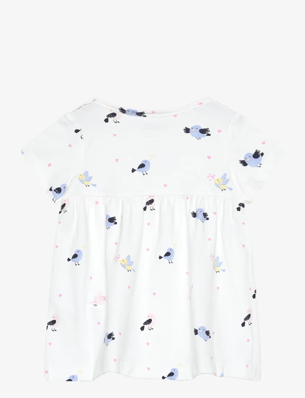 name it - NBFVANDORA SS DRESS BOX - kurzärmelige babykleider - bright white - 1