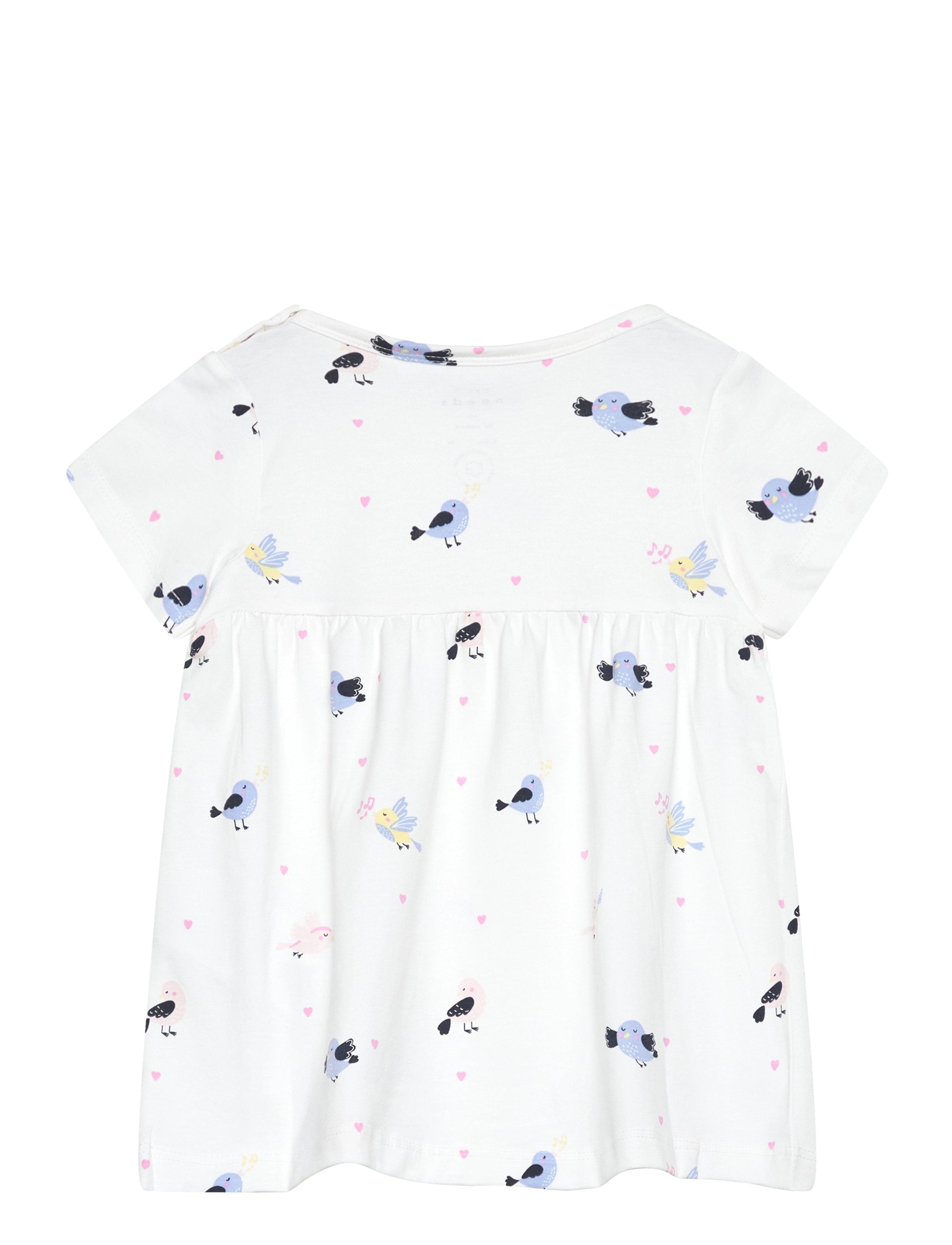 name it - NBFVANDORA SS DRESS BOX - babyjurken met korte mouwen - bright white - 1