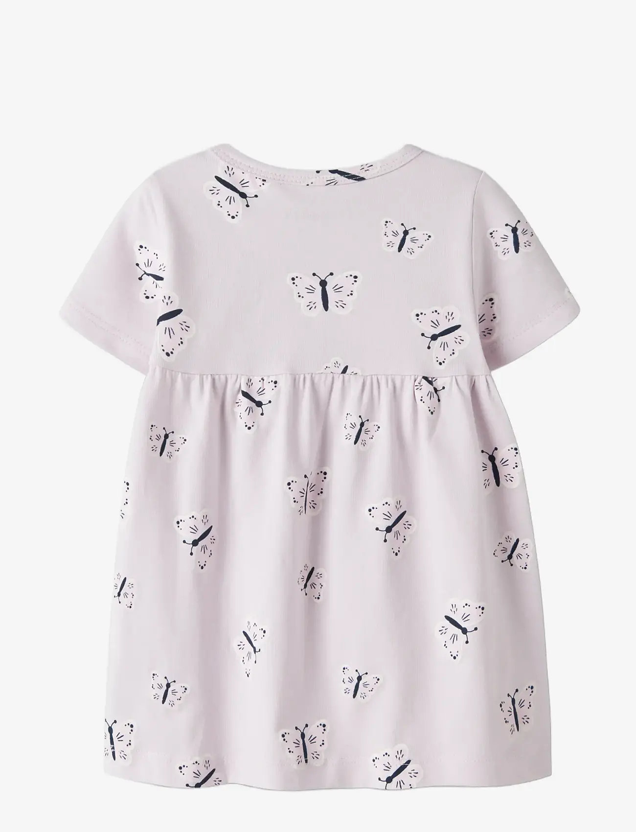 name it - NBFVANDORA SS DRESS BOX - kortærmede babykjoler - lavender fog - 2