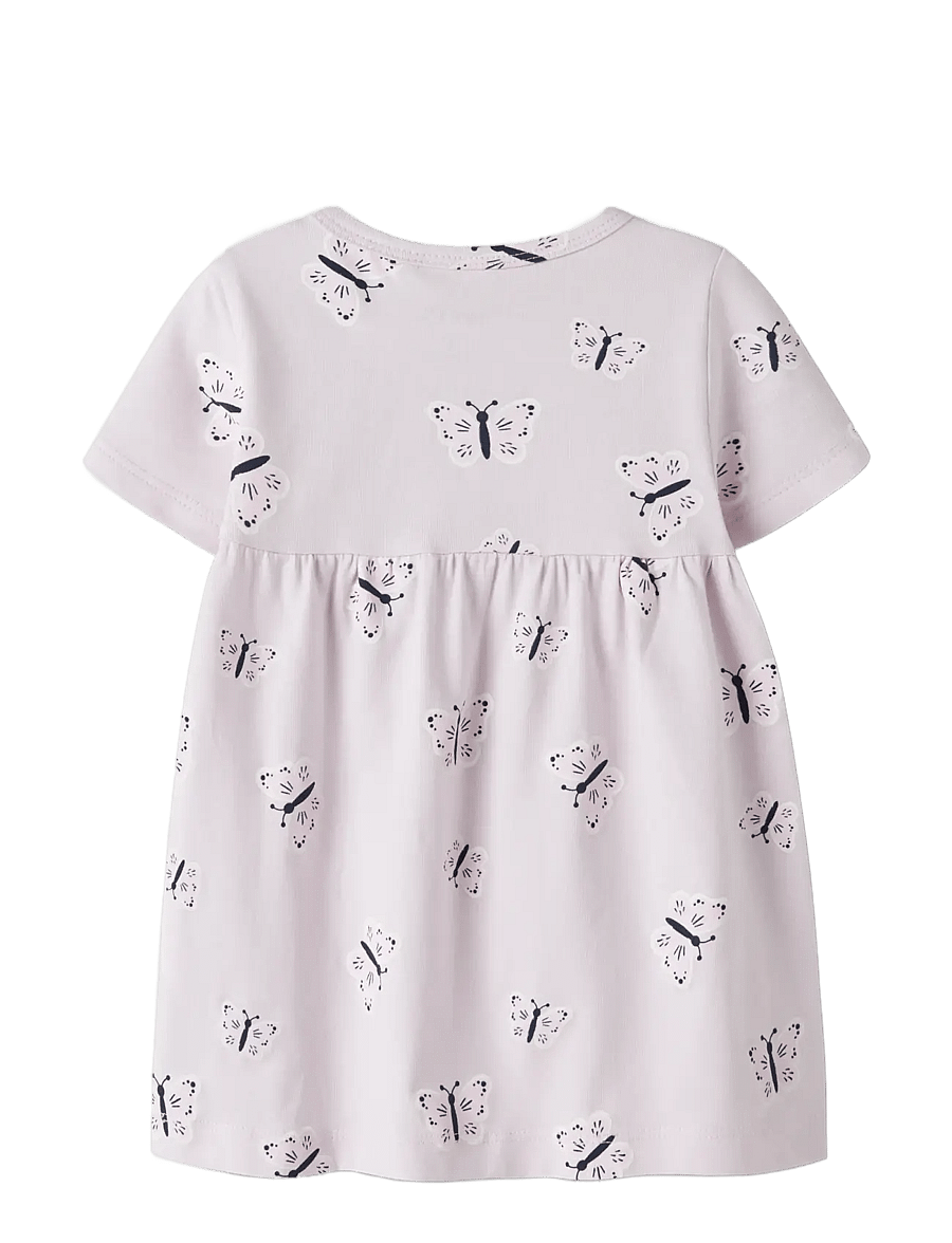 name it - NBFVANDORA SS DRESS BOX - kortærmede babykjoler - lavender fog - 2