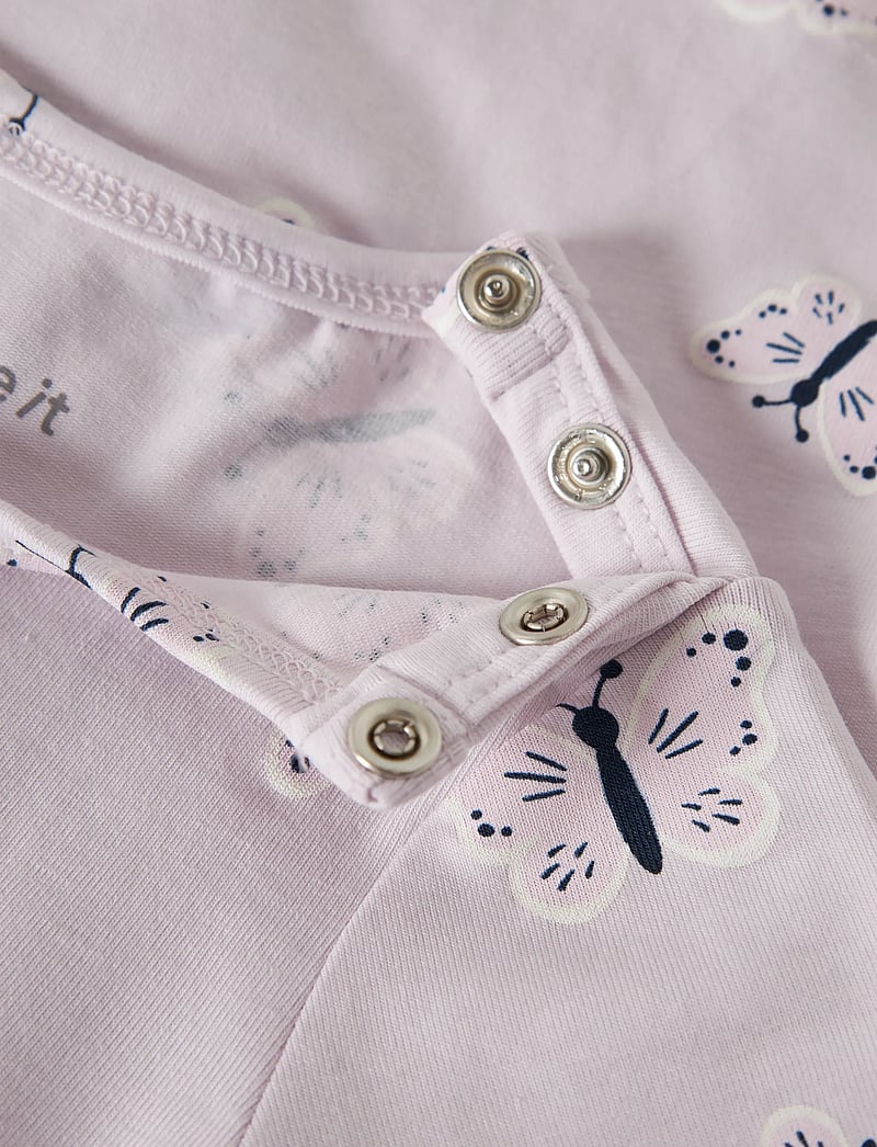name it - NBFVANDORA SS DRESS BOX - kortærmede babykjoler - lavender fog - 3