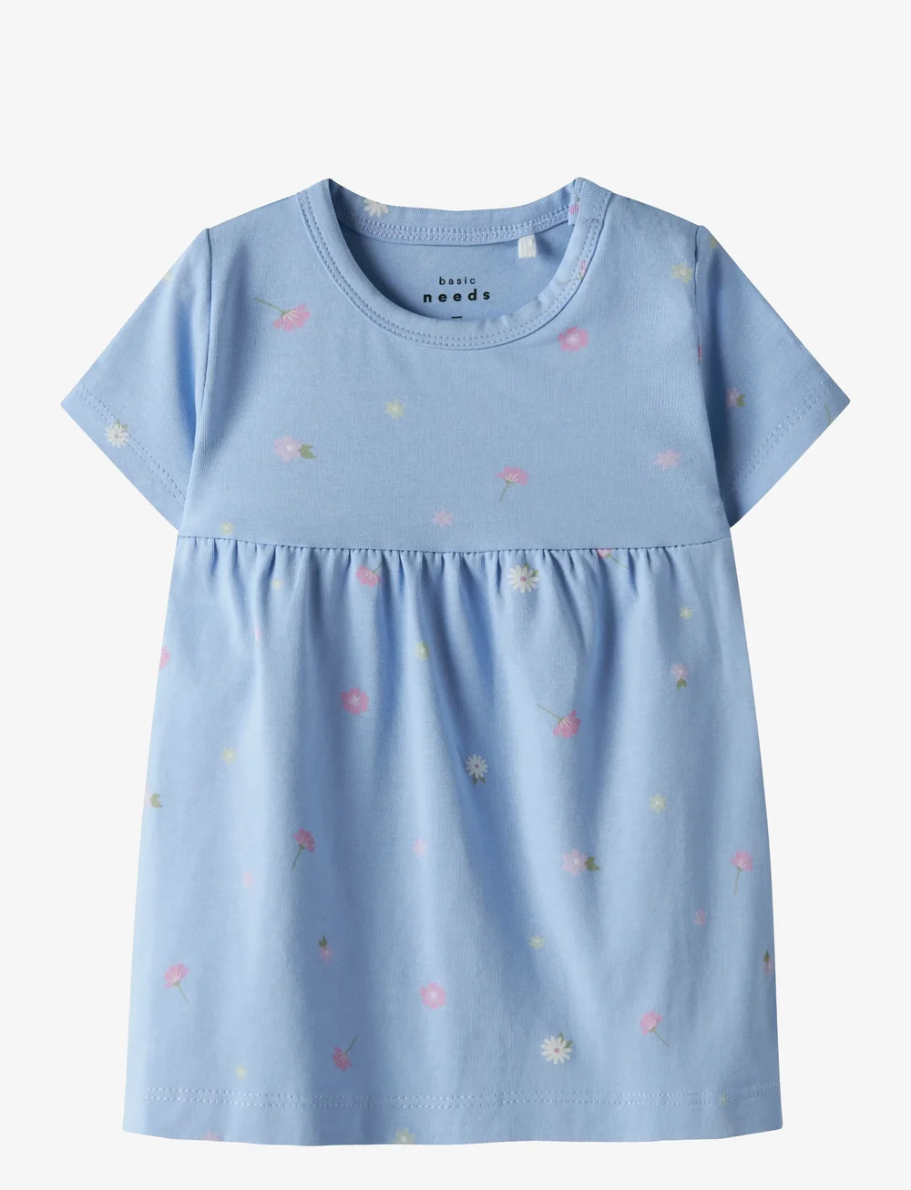 name it - NBFVANDORA SS DRESS BOX - vauvojen lyhythihaiset mekot - serenity - 0