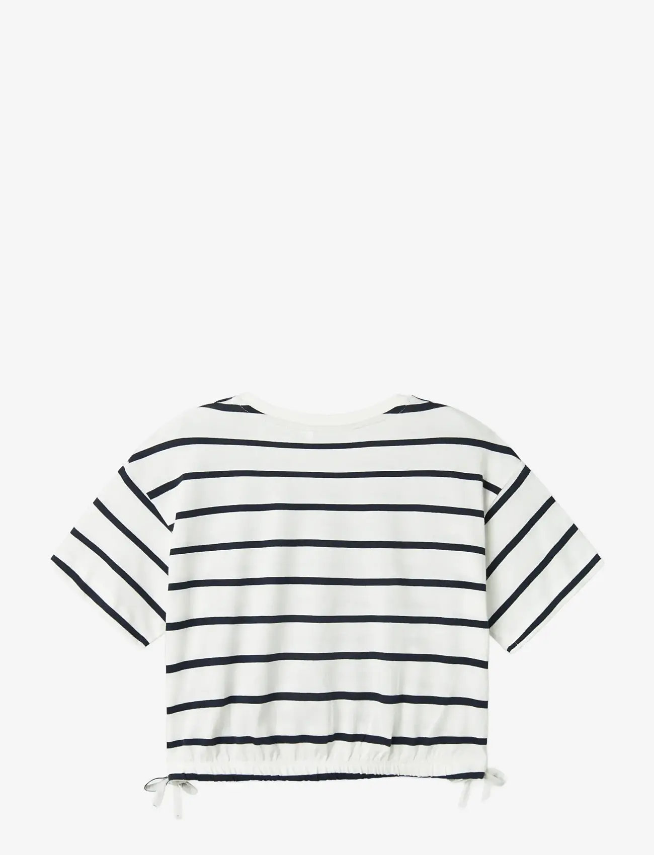 name it - NKFFUNION SS CROPPED BOXY TOP NOOS - kortærmede t-shirts - jet stream - 1
