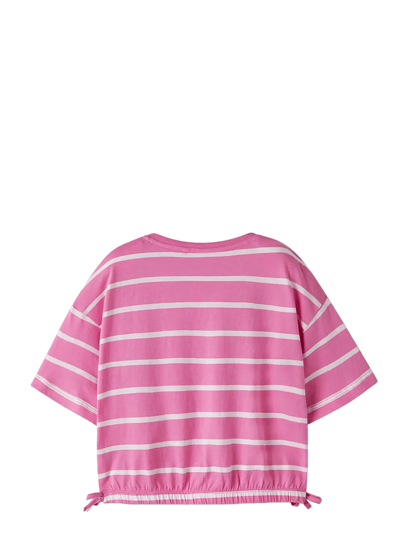 name it - NKFFUNION SS CROPPED BOXY TOP NOOS - short-sleeved t-shirts - strawberry moon - 1