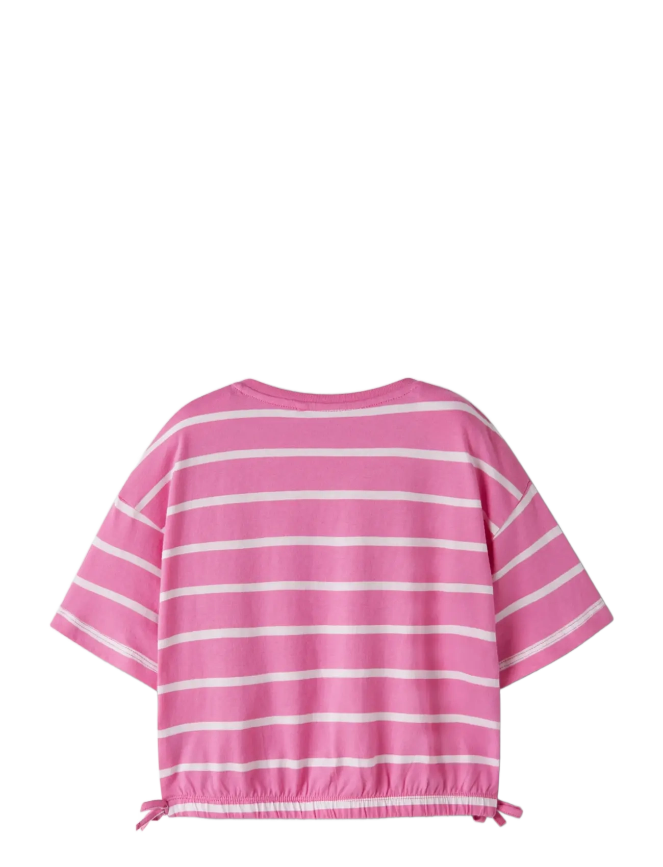 name it - NKFFUNION SS CROPPED BOXY TOP NOOS - kurzärmelige - strawberry moon - 1