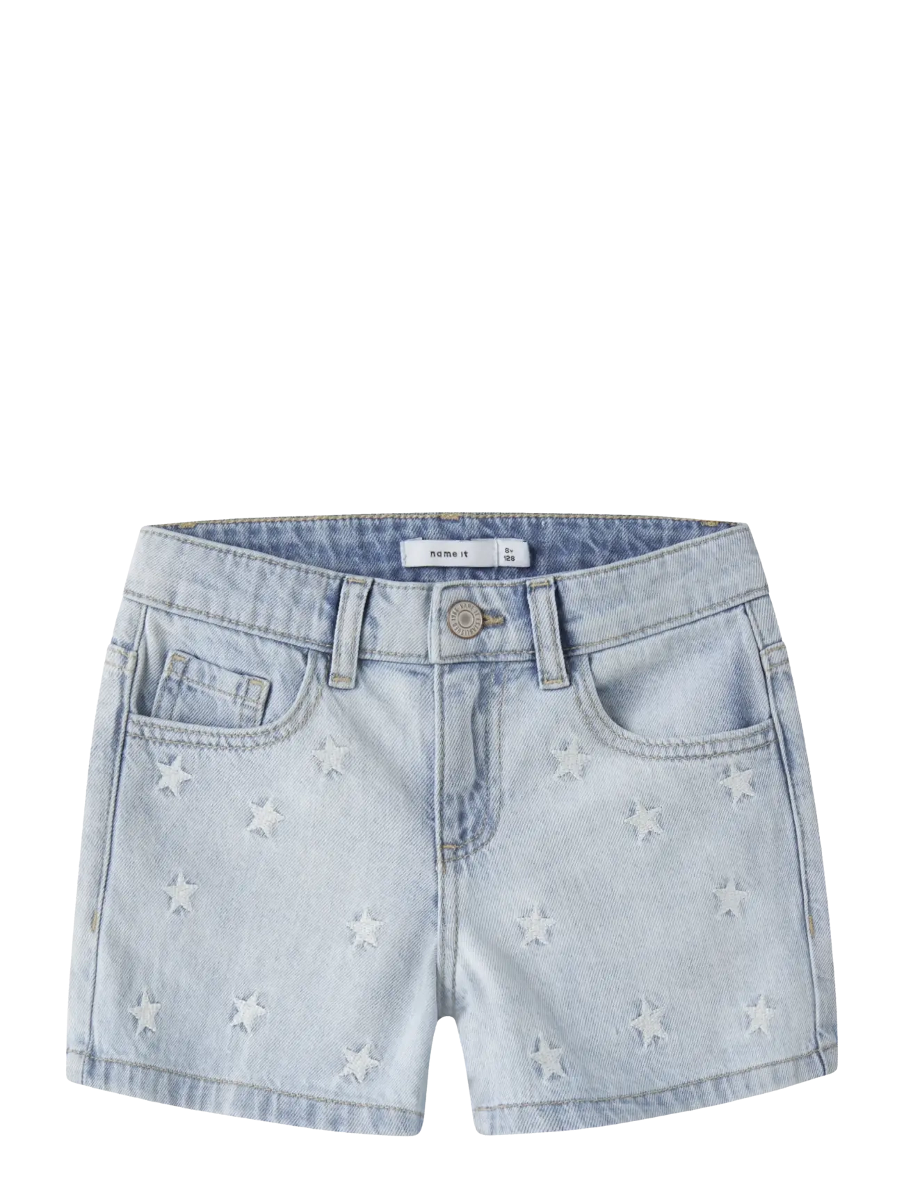 LIGHT BLUE BLEACHED DENIM