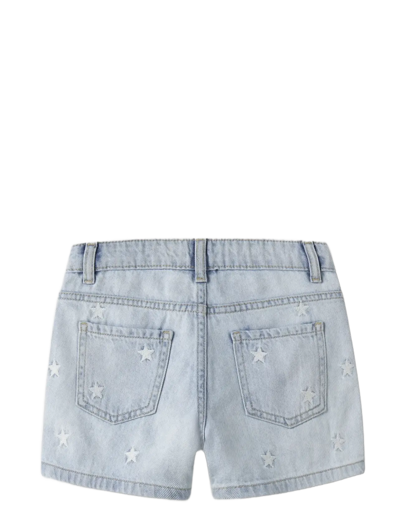 name it - NKFBELLA REG DNM SHORTS 3674-BE NOOS - denimshorts - light blue bleached denim - 1