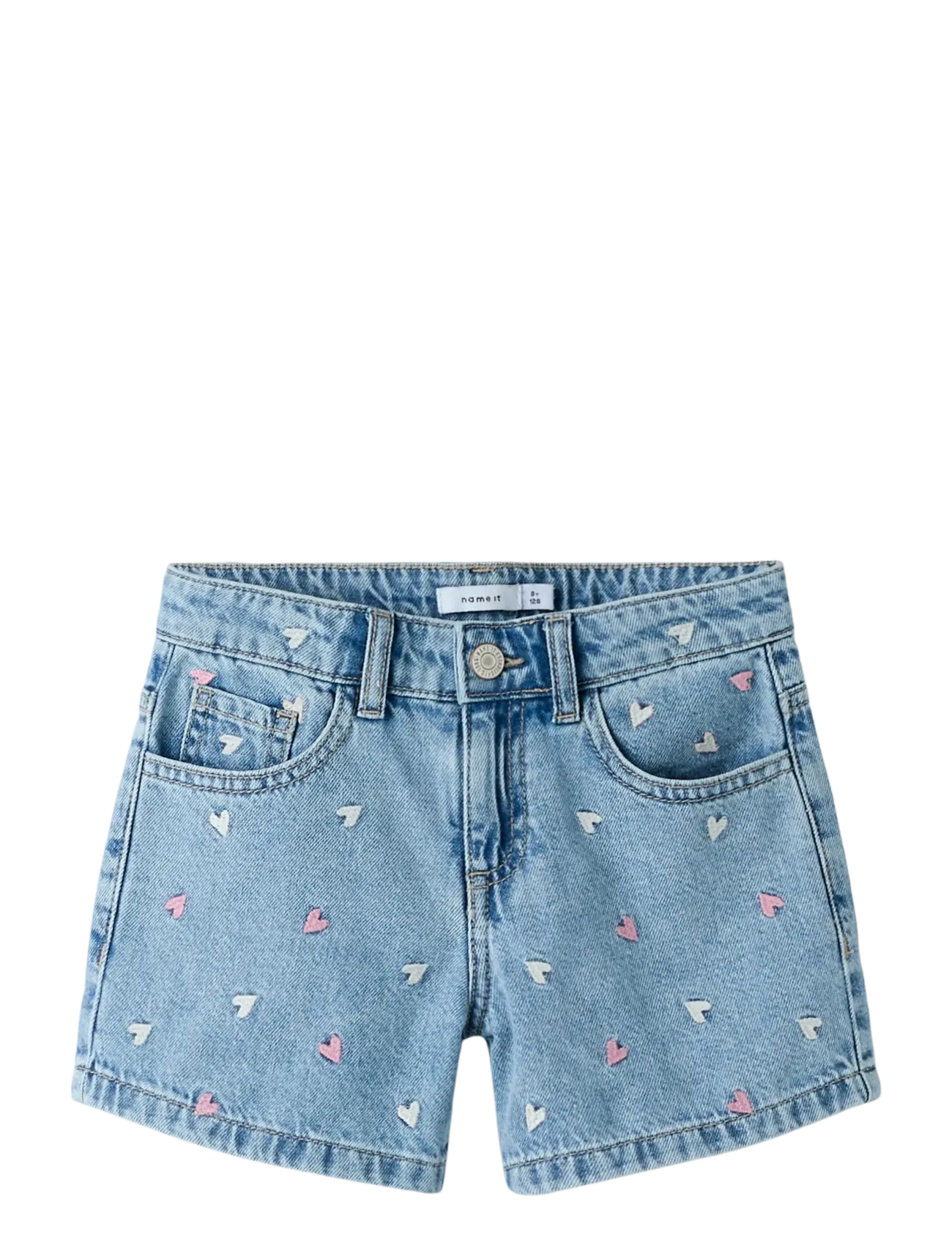name it NKFBELLA REG DNM SHORTS 3674-BE NOOS - Shorts - LIGHT BLUE DENIM / blue