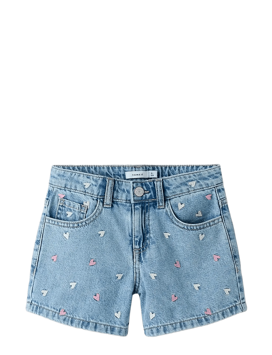 name it - NKFBELLA REG DNM SHORTS 3674-BE NOOS - jeansshorts - light blue denim - 2