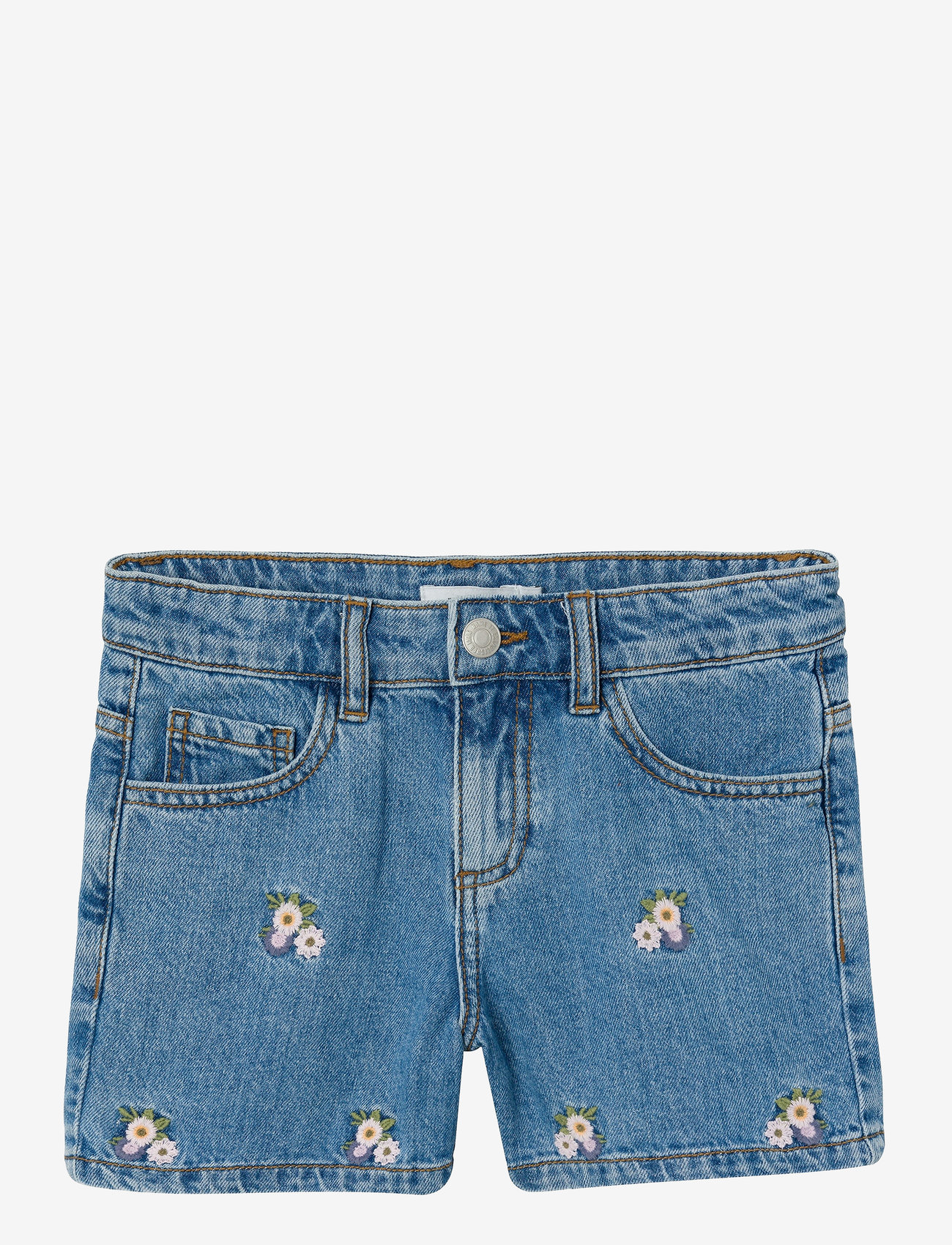 name it - NKFBELLA REG DNM SHORTS 3674-BE NOOS - denimshorts - medium blue denim - 1