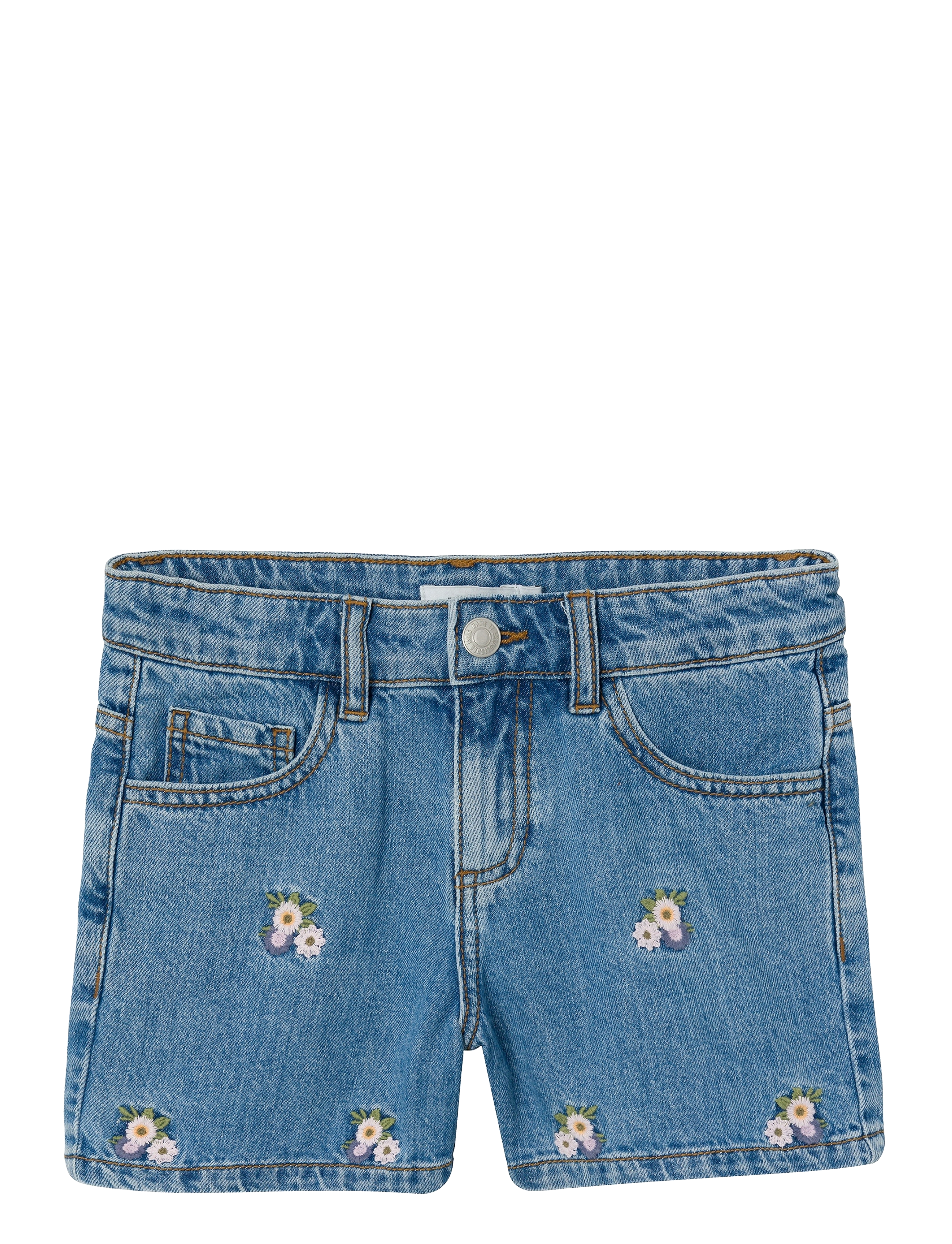 name it NKFBELLA REG DNM SHORTS 3674-BE NOOS - Shorts - MEDIUM BLUE DENIM / blue