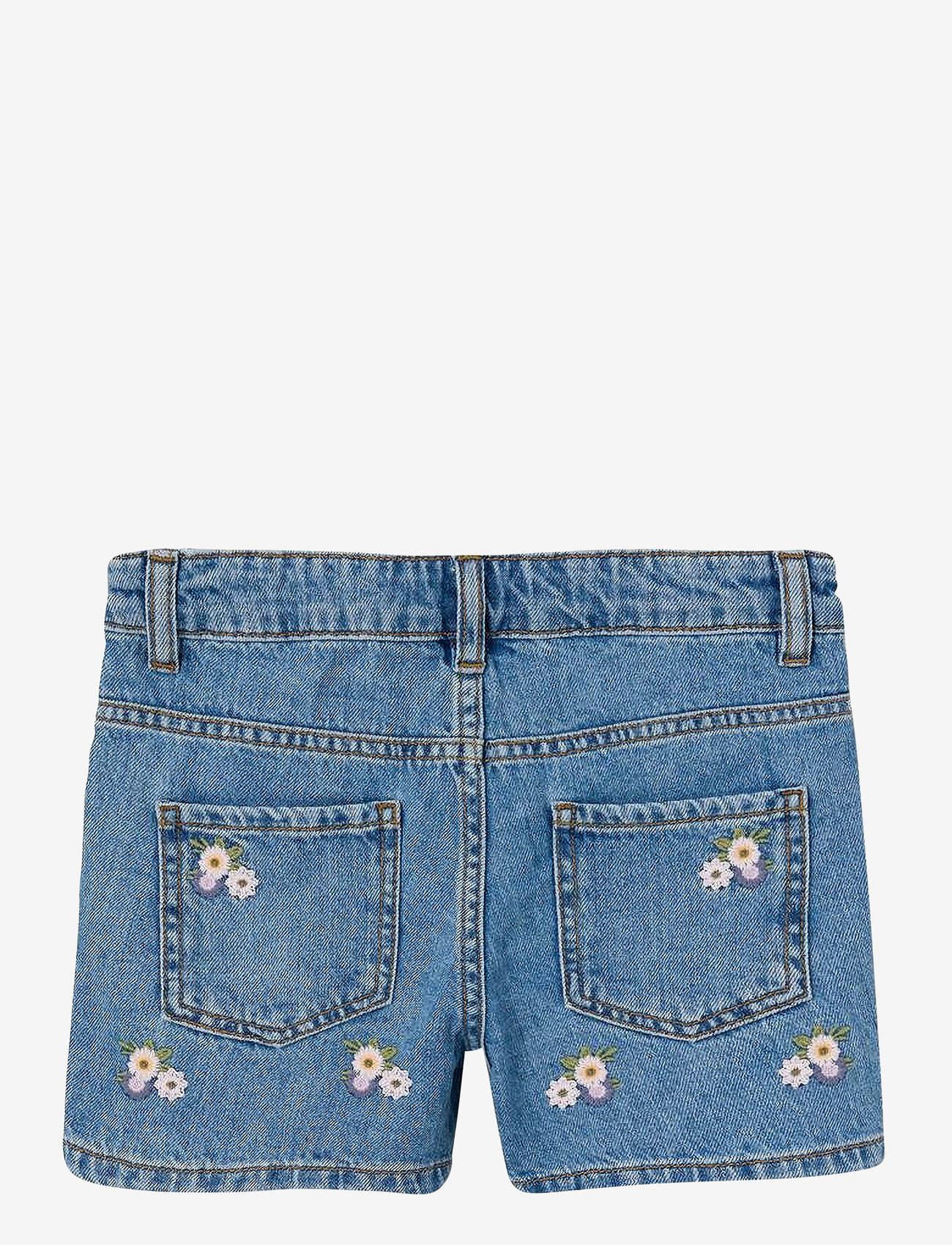 name it - NKFBELLA REG DNM SHORTS 3674-BE NOOS - denimshorts - medium blue denim - 2