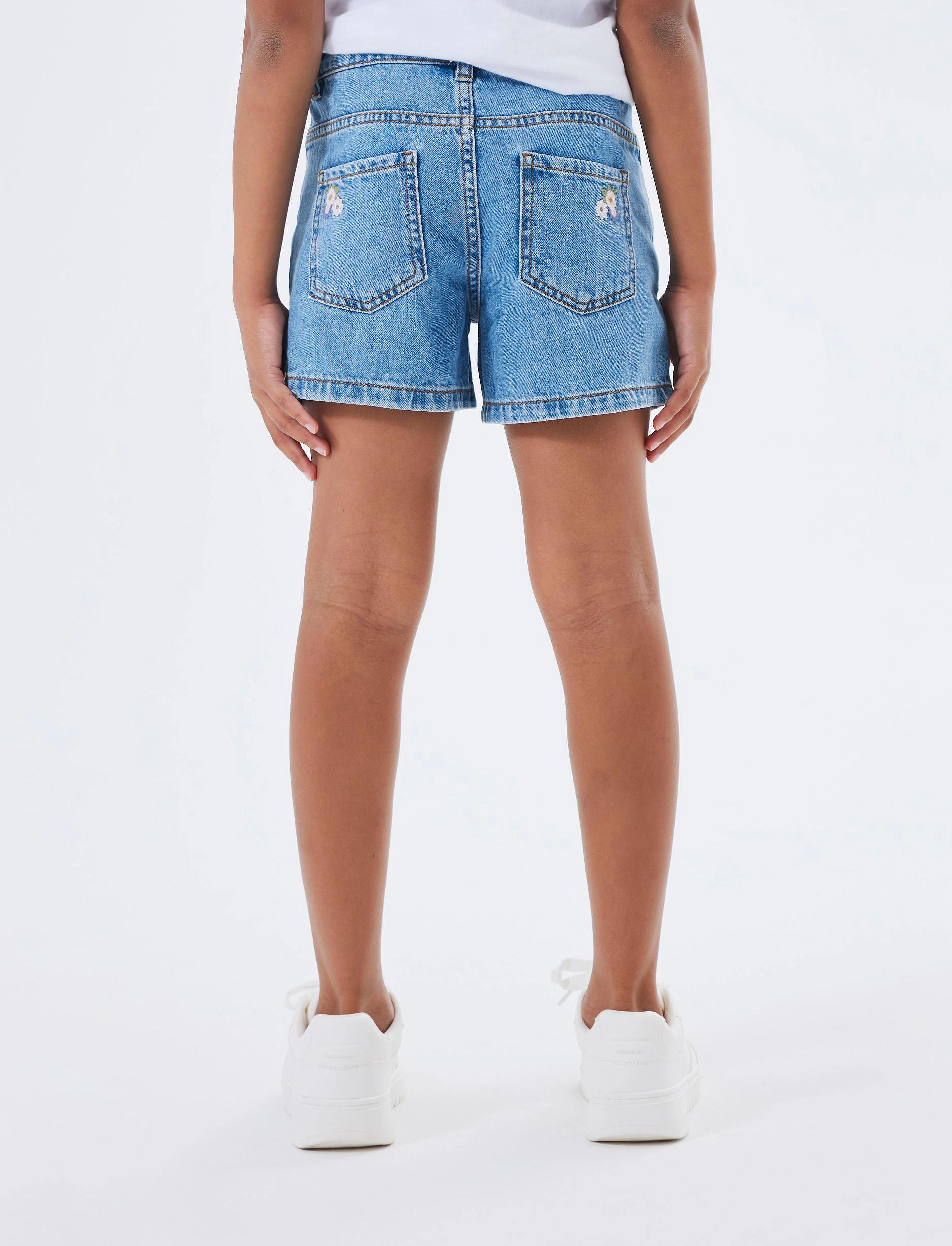 name it - NKFBELLA REG DNM SHORTS 3674-BE NOOS - denimshorts - medium blue denim - 3
